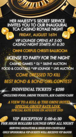 Casino Announcement First Page